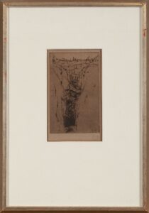 352 PIETER VAN DER WESTHUIZEN - Excavation mine 24 x 14 cm Pencil