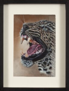 358 KIM - Leopard 29 x 20 cm Pastel