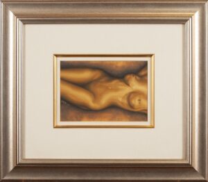 374 GAYE - Nude #2 25 x 17 cm Oil