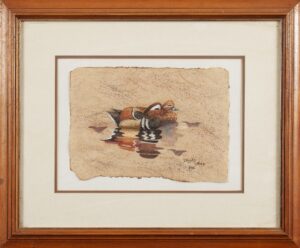 379 DALLAS SMITH - Two ducks #2 35 x 25 cm Mixed medium