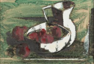 382 EBEN LIEBENBERG - Fruit bowl and jug 49 x 34 cm Mixed medium_1