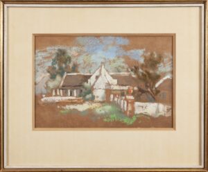 409 GREGOIRE - De Doorns 44 x 29 cm Pastel
