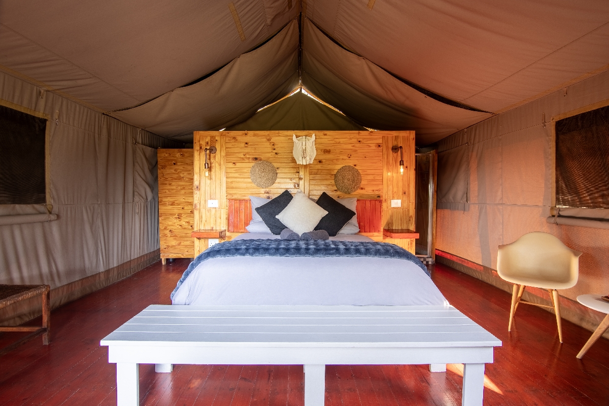 Bedroom Ngata Safari Lodge glamping Bedroom Ngata Safari Lodge glamping