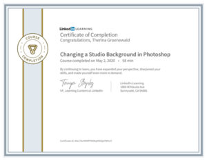 CertificateOfCompletion_Changing a Studio Background in Photoshop