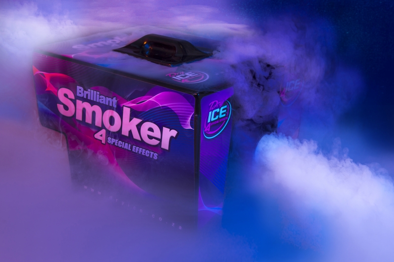 Dry Ice International Brilliant smoker_product photography