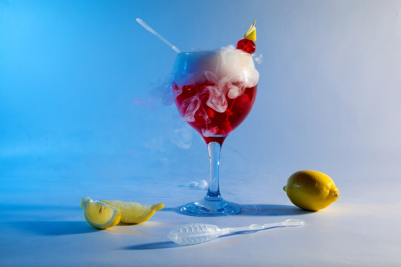 Dry Ice International_coctail sticks_product photography