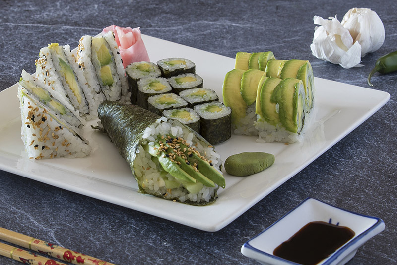 Food photography_Vegetarian Combo chinese food Food photography_Vegetarian Combo chinese food