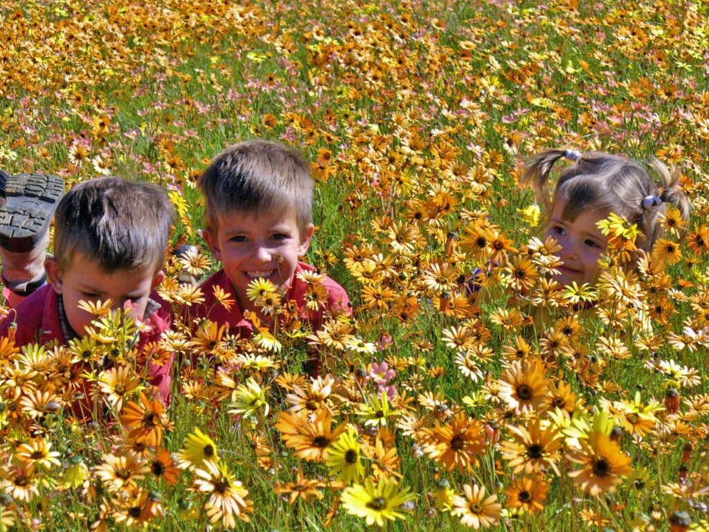 3 Kids in Biedouw Valley