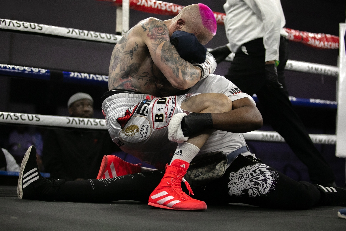 Boxing champ emotions