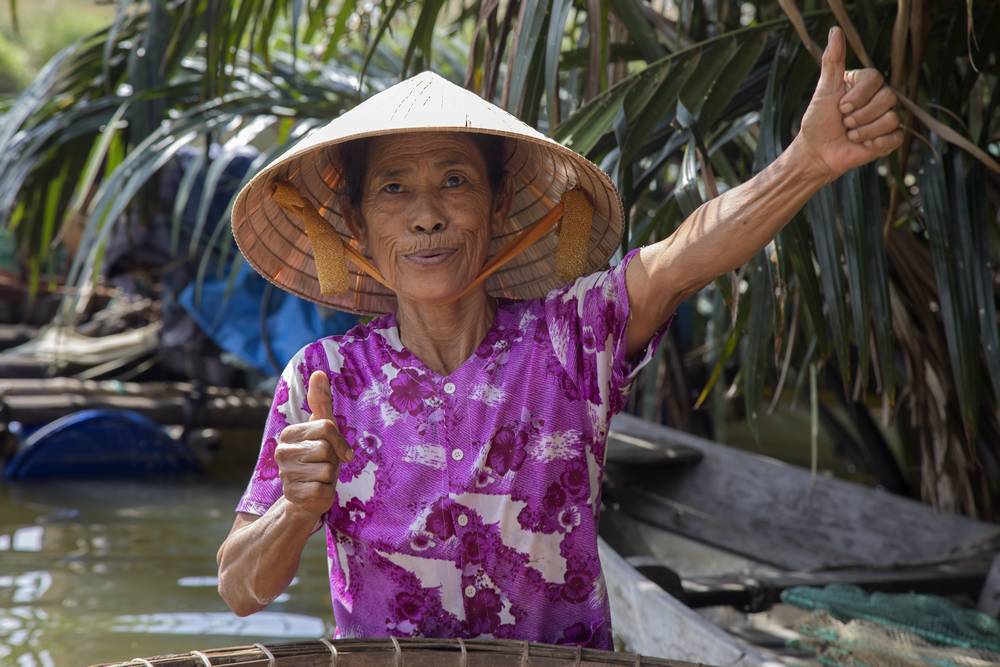 Vietnamese woman portrait_travel photography