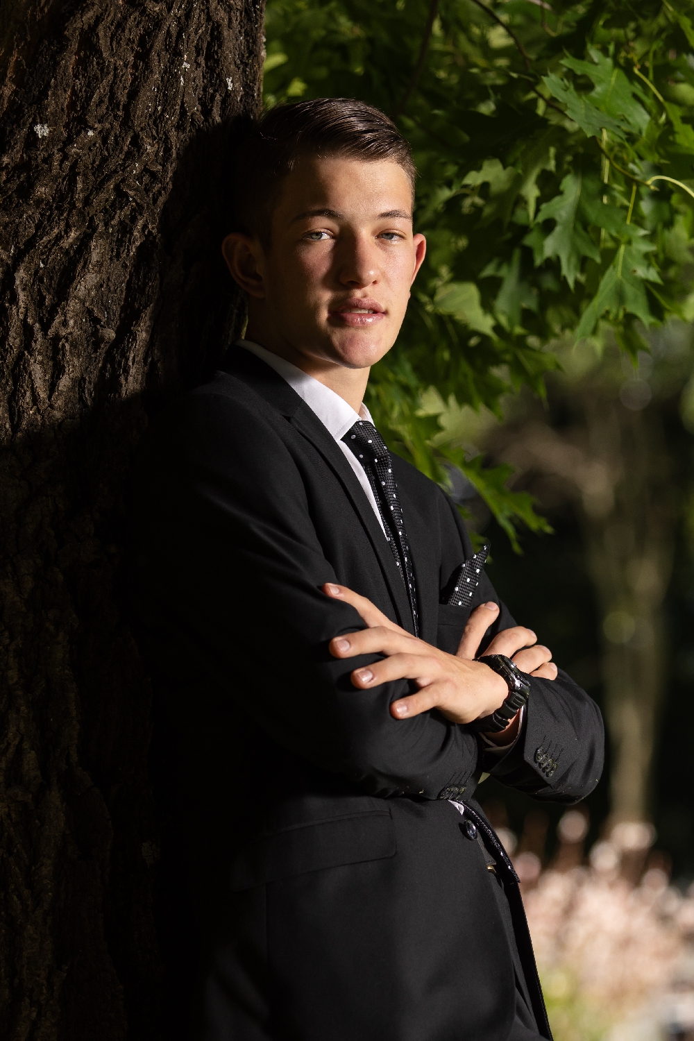 Young man portrait _ matric farewell