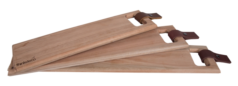 thinkdeco cutting boards with leather straps_product photography