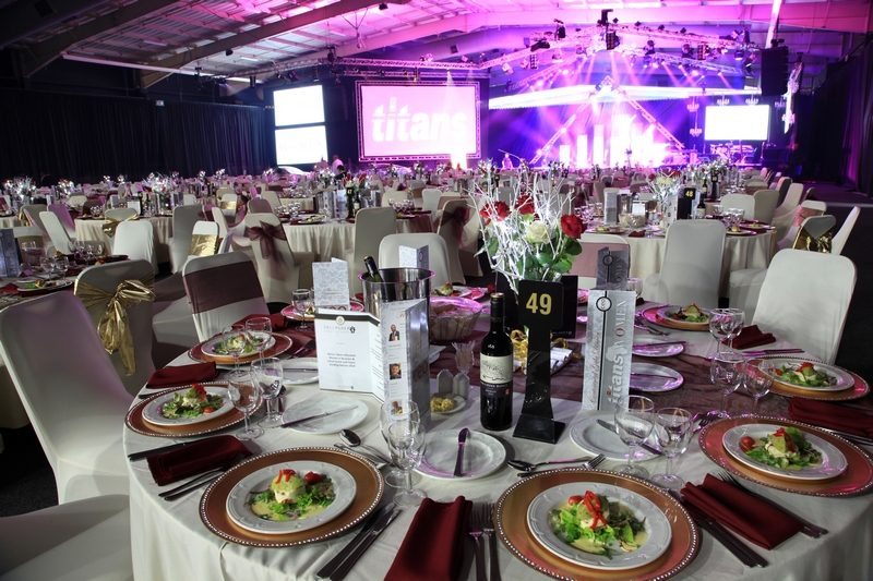 Titans Awards, Gallagher Estate, tables and starter Titans Awards | ProSelect-images