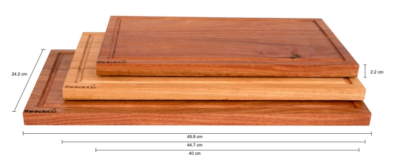 wooden butchers cutting board_measurements_product photography